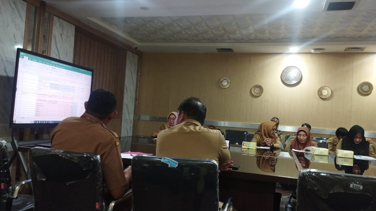 Menghadiri Desk Asistensi Laporan Realisasi Kegiatan DBHCHT Semester 2 Tahun 2024